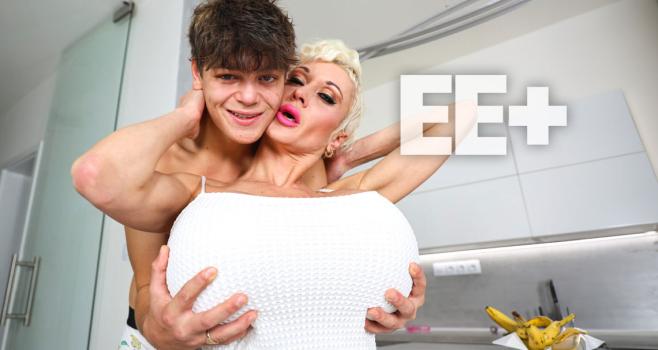 Tanya Virago – Big boobed bimbo & her toyboy